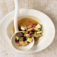 Chunky Beef and Vegetable Soup image