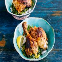 North African Chicken and Spinach Stew_image