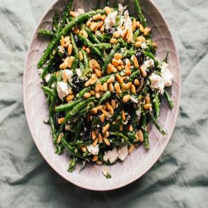 Green Bean Salad With Pine Nuts and Feta_image