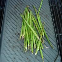 Barbecued Asparagus image
