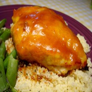 Curried Chicken With Chutney and Couscous image
