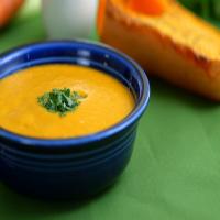 Coconut Curried Butternut Squash Soup image