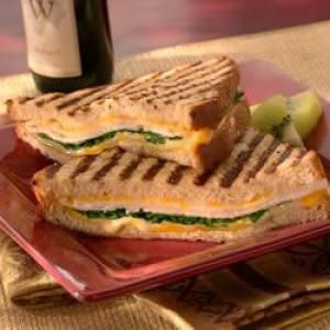 Turkey, Spinach and Colby-Jack Panini_image