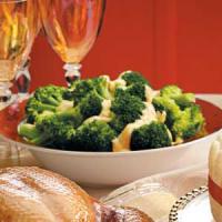 Broccoli with Cheese Sauce image