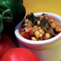 Corn Okra and Tomatoes image
