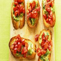Avocado & Tomato Crostini Recipe image