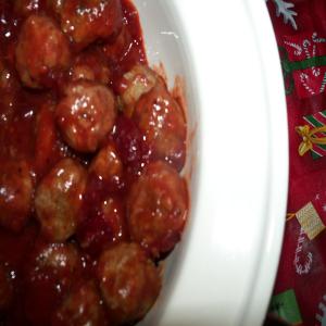 Cranberry Meatballs a La Alma_image