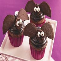 Halloween Bat Cupcakes image
