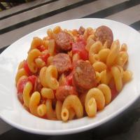 Skillet Linguica With Pasta_image