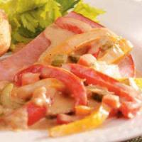 Ham with Creamed Vegetables_image