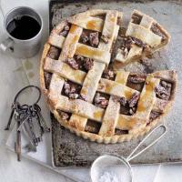 Butternut, maple & pecan lattice pie_image