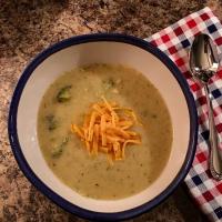 Potato, Broccoli and Cheese Soup image