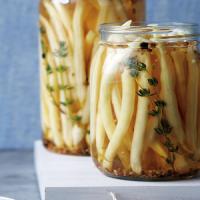 Sweet Pickled Wax Beans_image