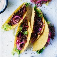 Mexican pulled pork tacos image