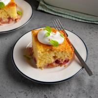 Rhubarb Custard Cake_image