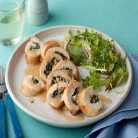 Spinach and Mushroom Stuffed Chicken Breasts image