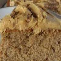 Applesauce Spice cake with Peanut Butter Frosting_image