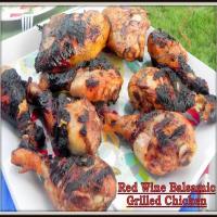 Red Wine Balsamic Grilled Chicken image