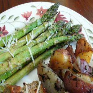 Old-Style Mustard and Rosemary Asparagus_image