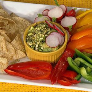 Guacamole with Pistachios and Radishes Recipe - (4.7/5)_image