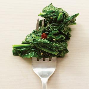 Spicy Lemon Spinach image