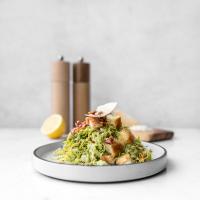 Shaved Brussels Sprouts Caesar Salad image