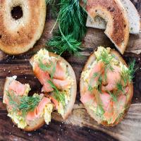 Open-Face Salmon and Egg Scandinavian Sandwich_image