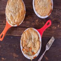 Individual Chicken Pot Pies With Puff Pastry_image