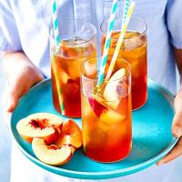 Peach iced tea image