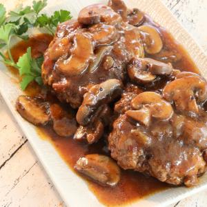 Instant Pot® Salisbury Steak with Onion and Mushroom Gravy_image