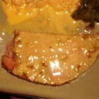Garlic Mustard Ham Slice_image