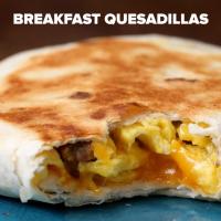 Make-Ahead Breakfast Quesadilla Recipe by Tasty image