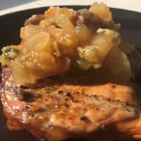 Grilled Pork with Pineapple Chutney image