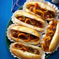 Barbecue Brats & Peppers image
