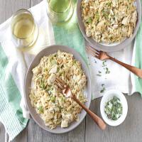Lemony Chicken and Scallion Orzo, Risotto-Style_image