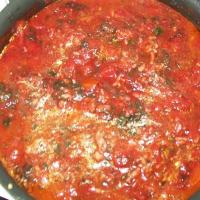 My basic pasta sauce { no meat }_image