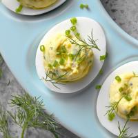 Slim Deviled Eggs with Herbs image