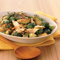 Spicy Roasted Brussels Sprouts_image