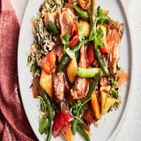 Spicy Pork-and-Pineapple Stir-Fry image