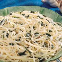 Spinach Parmesan Linguine image
