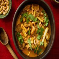 Coconut Chicken Curry With Cashews image