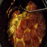 Crock Pot Pizza Casserole_image