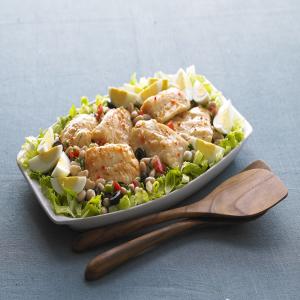 Skillet Cod with White Bean Salad_image