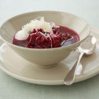 Beet Soup with Horseradish Cream image