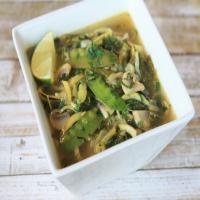 Lemongrass Coconut Curry Soup with Zucchini Noodles_image