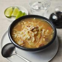Hot and Sour Mushroom, Cabbage, and Rice Soup Recipe - (4.5/5)_image