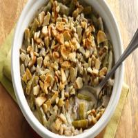 Classic Green Bean Casserole with Baguette Chips_image