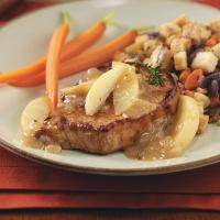Apple Pork Chops for Two image