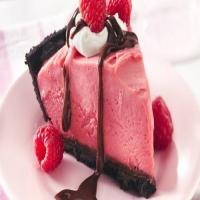 Frozen Chocolate-Raspberry Pie image