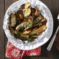 Cheesy Oven Roasted Fingerling Fries_image